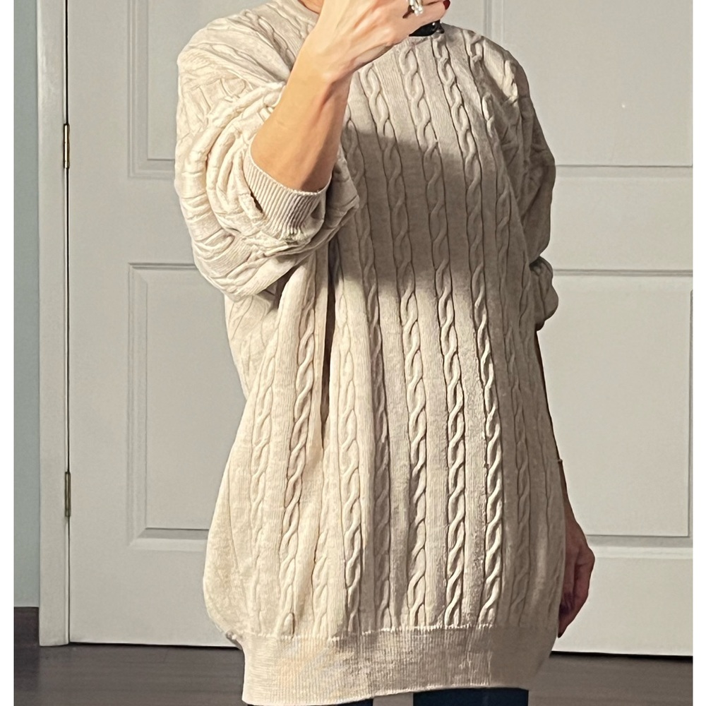 Pringle of Scotland 100% Lambswool cable knit sweater - Picture 4 of 13